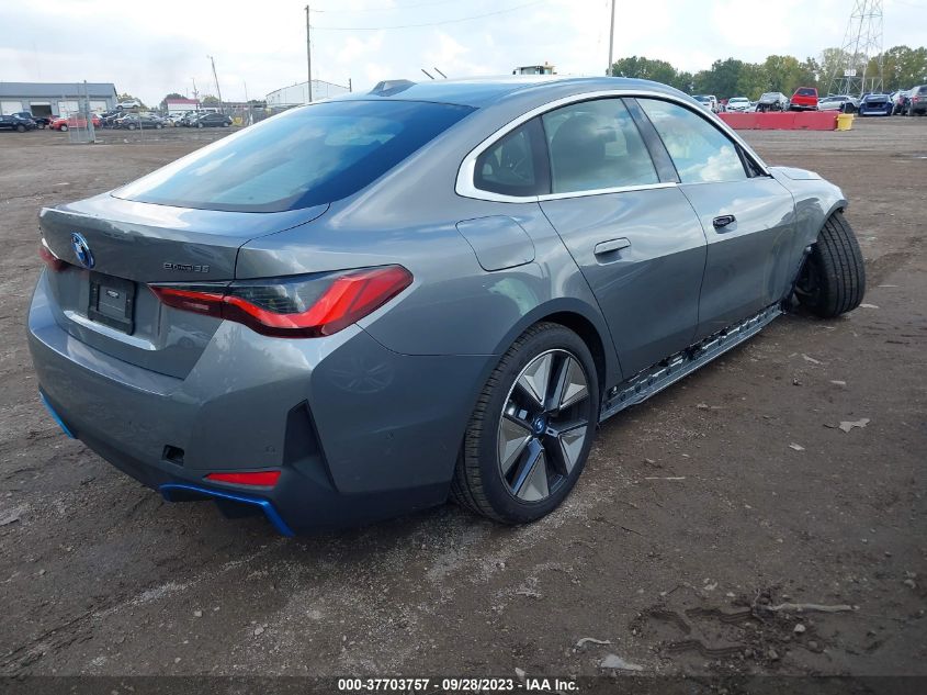 2023 BMW I4 EDRIVE35 - WBY43AW06PFP44942