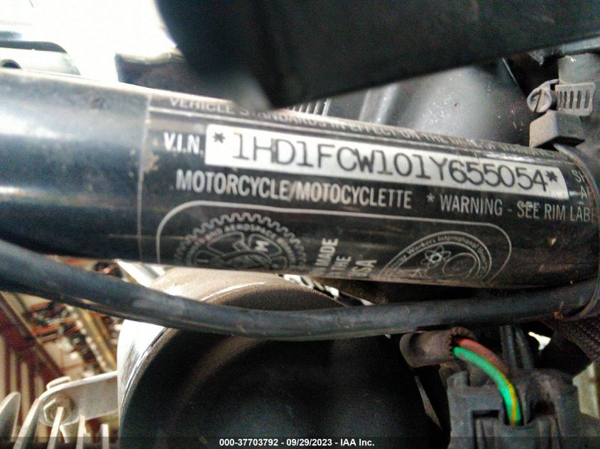 2001 HARLEY-DAVIDSON FLHTCUI 1HD1FCW101Y655054