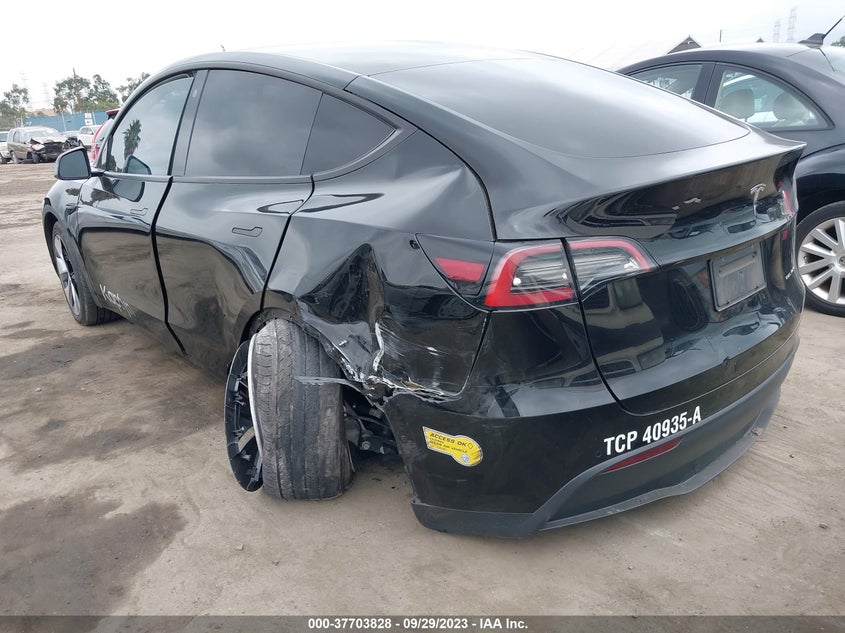 VIN 5YJYGDEE7MF300202 2021 TESLA MODEL Y LONG RANGE