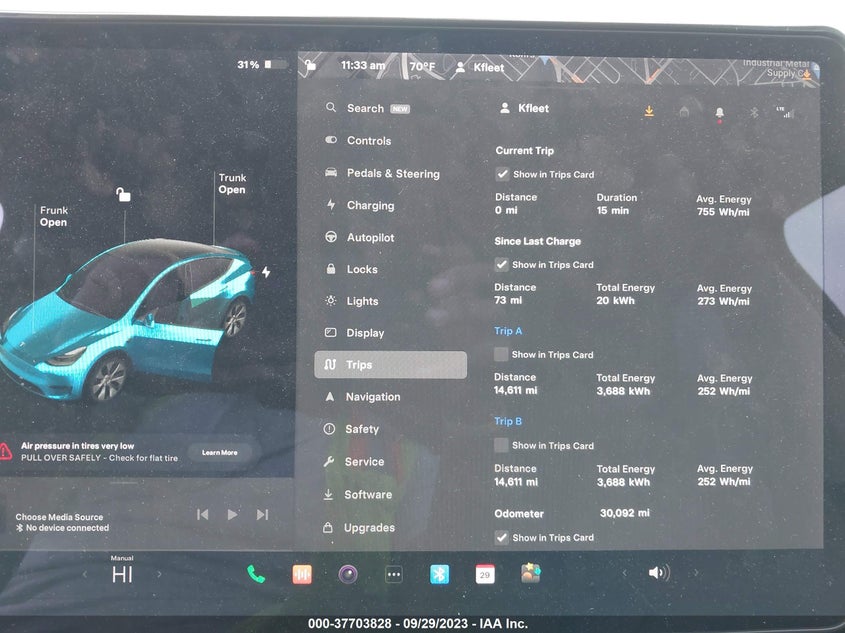 VIN 5YJYGDEE7MF300202 2021 TESLA MODEL Y LONG RANGE