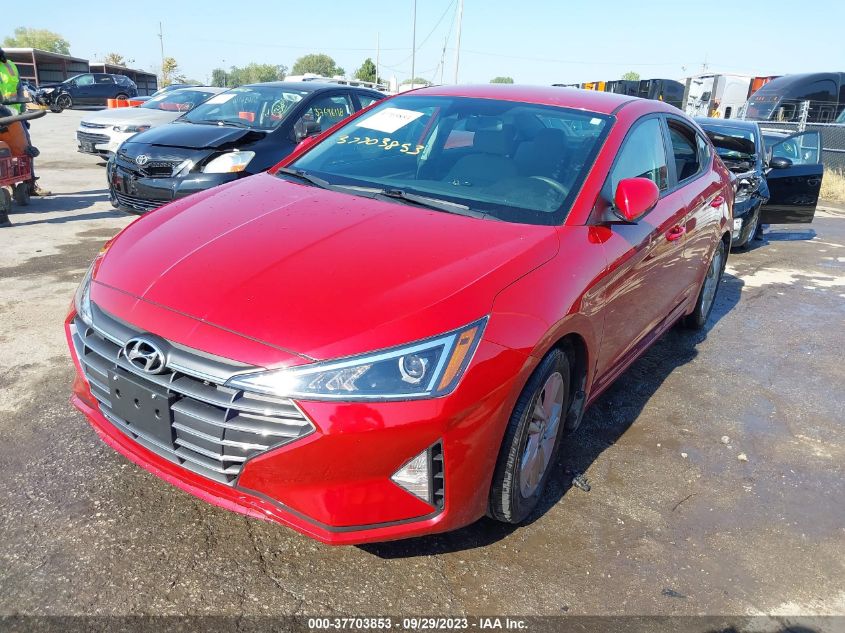 2020 HYUNDAI ELANTRA SEL - KMHD84LF8LU092453