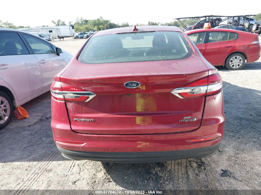 2019 FORD FUSION HYBRID SE - 3FA6P0LU8KR167588