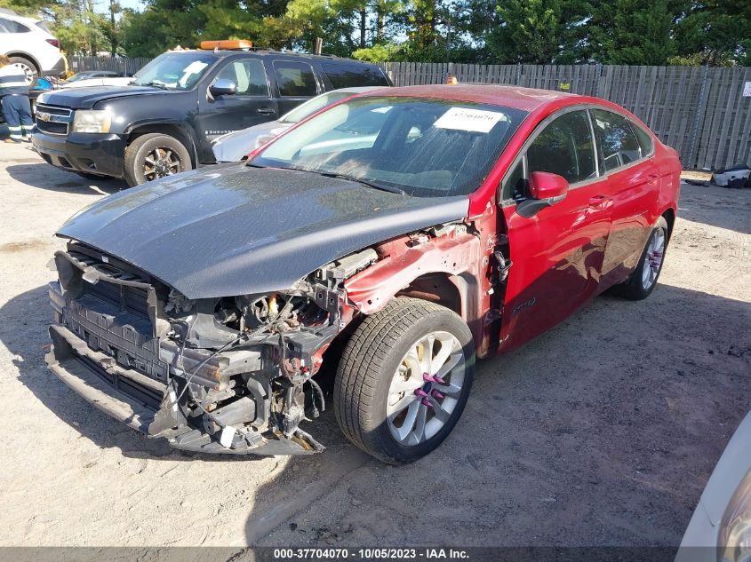 2019 FORD FUSION HYBRID SE - 3FA6P0LU8KR167588