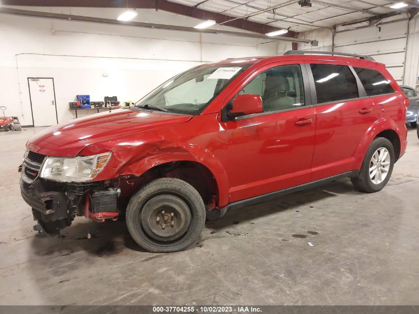 2016 DODGE JOURNEY SXT - 3C4PDCBG0GT224347
