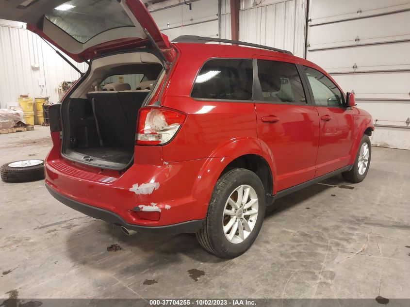 2016 DODGE JOURNEY SXT - 3C4PDCBG0GT224347