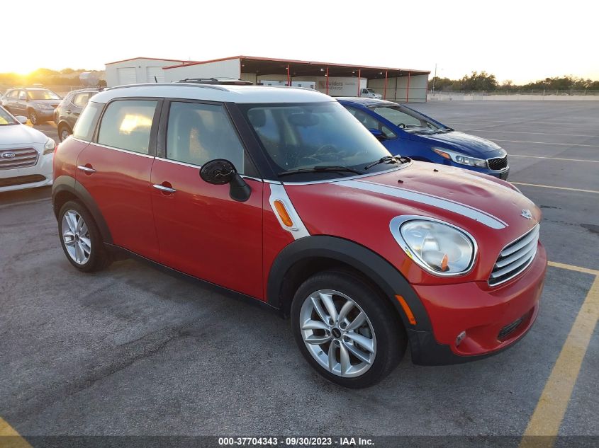 2013 MINI COOPER COUNTRYMAN - WMWZB3C58DWM07056