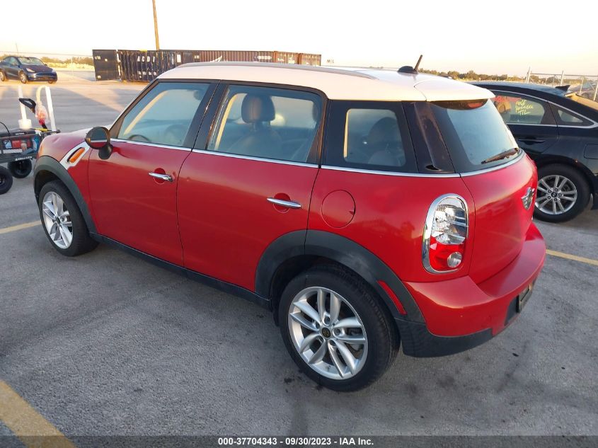 2013 MINI COOPER COUNTRYMAN - WMWZB3C58DWM07056