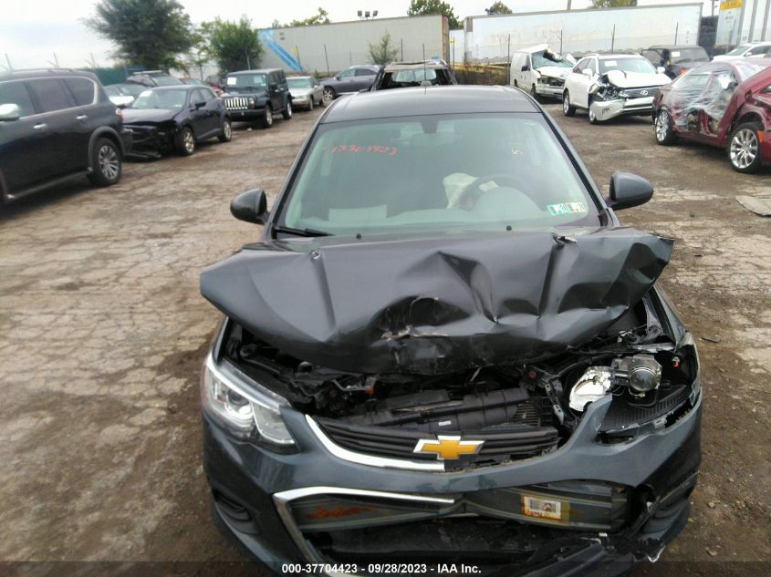 2018 CHEVROLET SONIC LT - 1G1JD5SG6J4102731