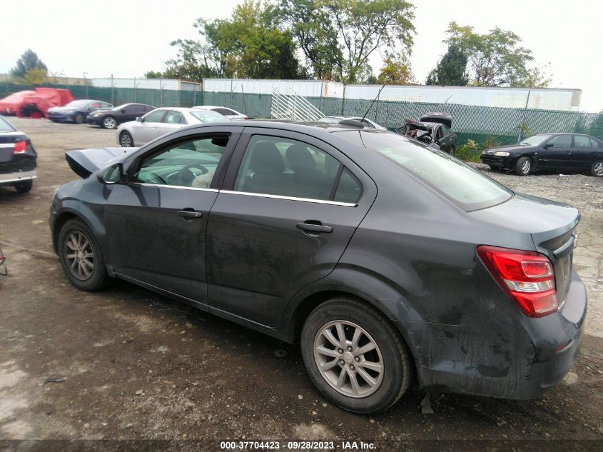 2018 CHEVROLET SONIC LT - 1G1JD5SG6J4102731