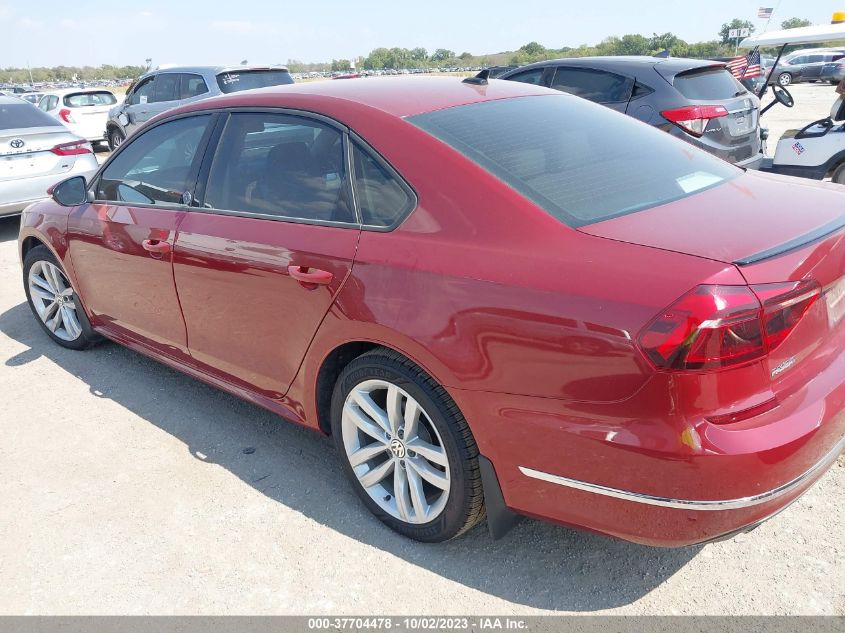 2019 VOLKSWAGEN PASSAT 2.0T WOLFSBURG EDITION - 1VWLA7A35KC004460