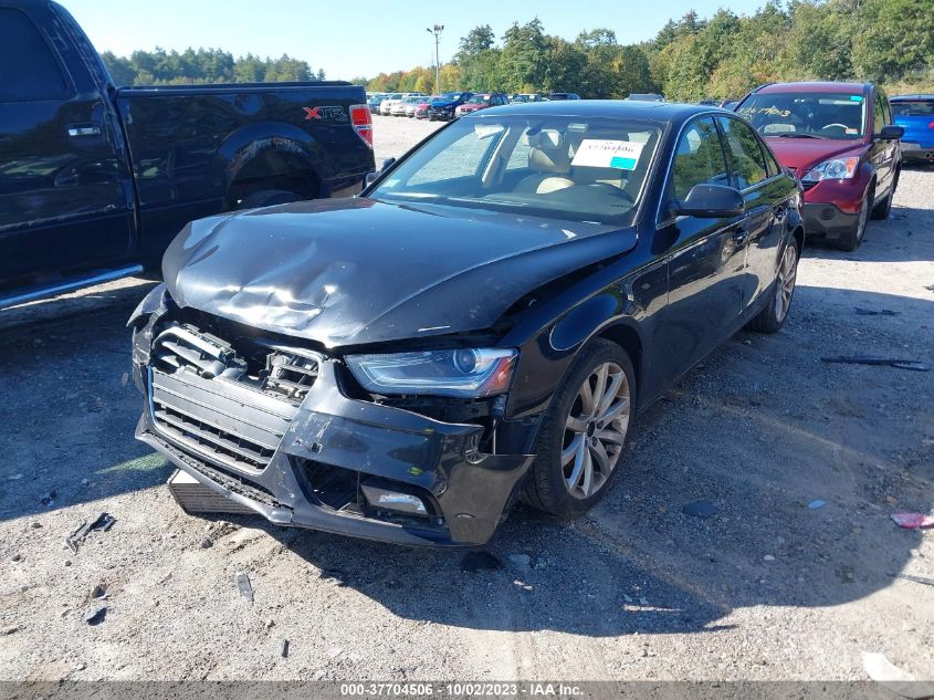 2013 AUDI A4 PREMIUM PLUS - WAUFFAFL0DN026281