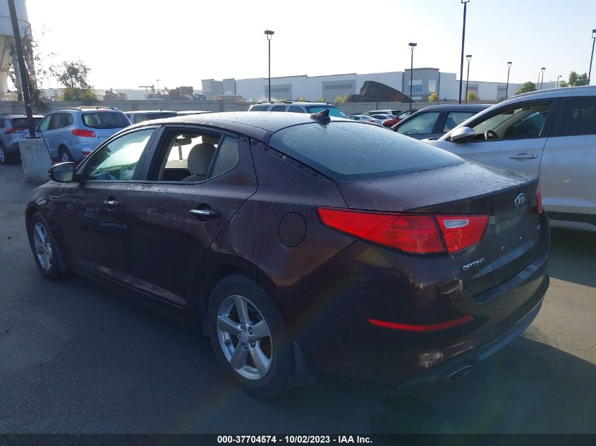 2015 KIA OPTIMA LX - 5XXGM4A70FG483812