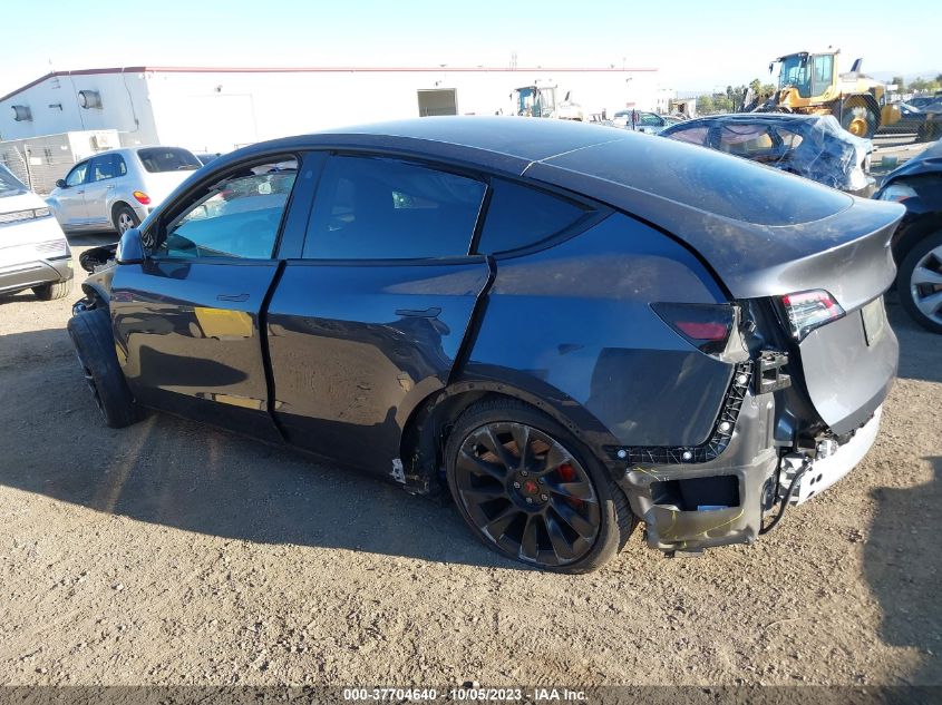 2022 TESLA MODEL Y LONG RANGE - 7SAYGDEE9NF343220