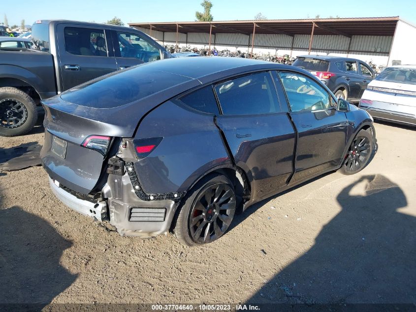 2022 TESLA MODEL Y LONG RANGE - 7SAYGDEE9NF343220