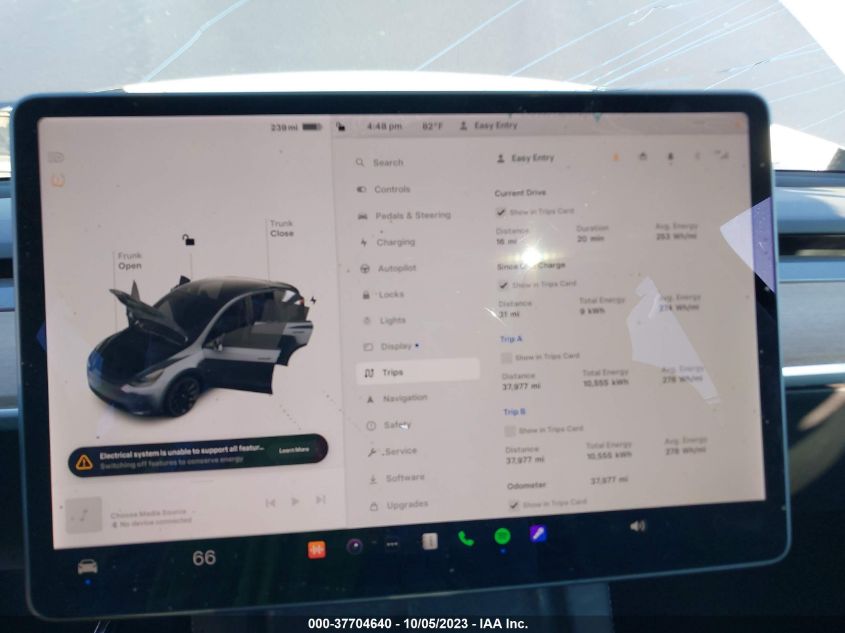 2022 TESLA MODEL Y LONG RANGE - 7SAYGDEE9NF343220