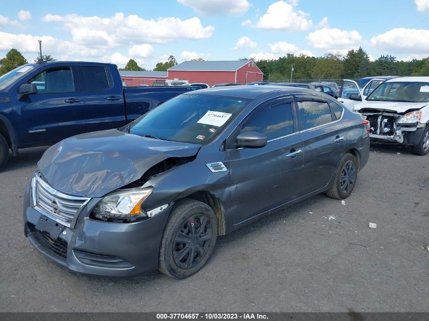 2015 NISSAN SENTRA SR/SL/S/SV/FE+ S - 3N1AB7AP8FY261011