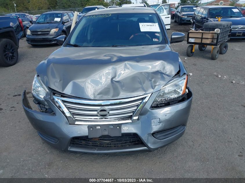 2015 NISSAN SENTRA SR/SL/S/SV/FE+ S - 3N1AB7AP8FY261011