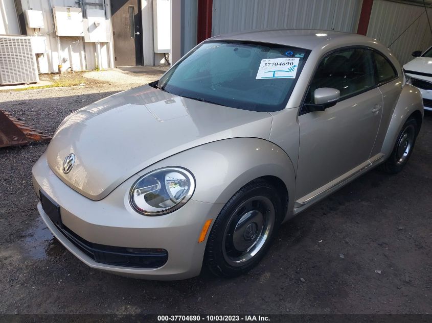 2013 VOLKSWAGEN BEETLE COUPE 2.5L 3VWJP7AT8DM619561