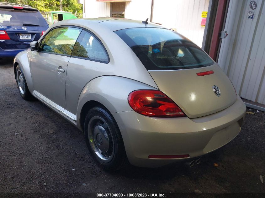 2013 VOLKSWAGEN BEETLE COUPE 2.5L 3VWJP7AT8DM619561