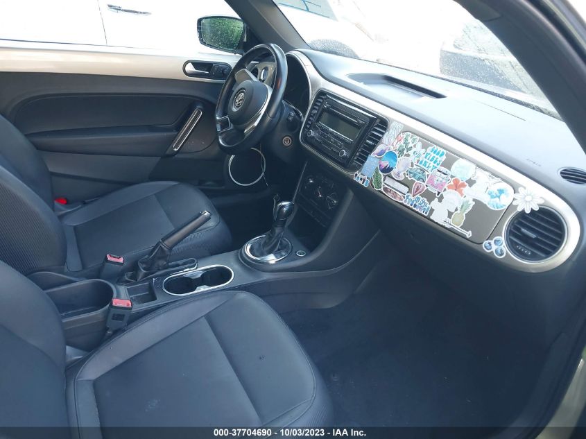 2013 VOLKSWAGEN BEETLE COUPE 2.5L 3VWJP7AT8DM619561