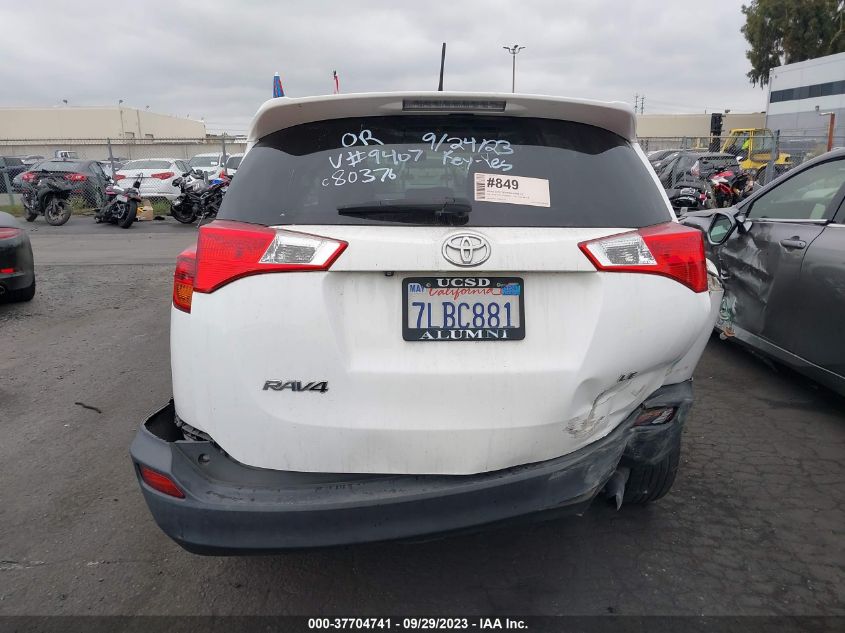 2015 TOYOTA RAV4 LE - JTMZFREV1FJ039407