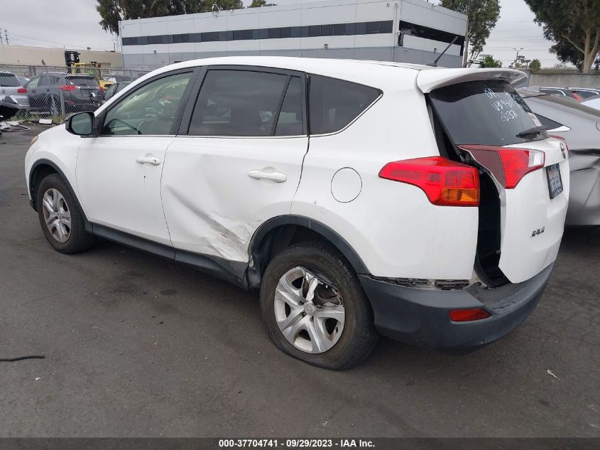 2015 TOYOTA RAV4 LE - JTMZFREV1FJ039407