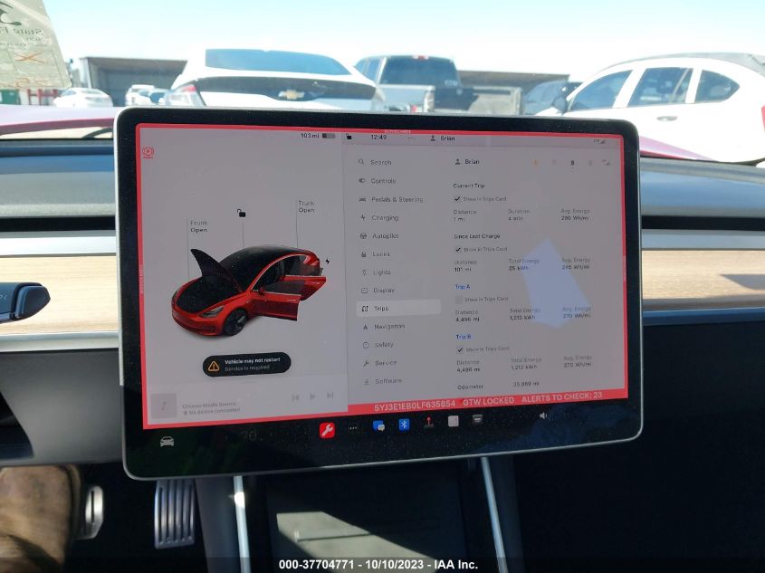 2020 TESLA MODEL 3 LONG RANGE - 5YJ3E1EB0LF635854
