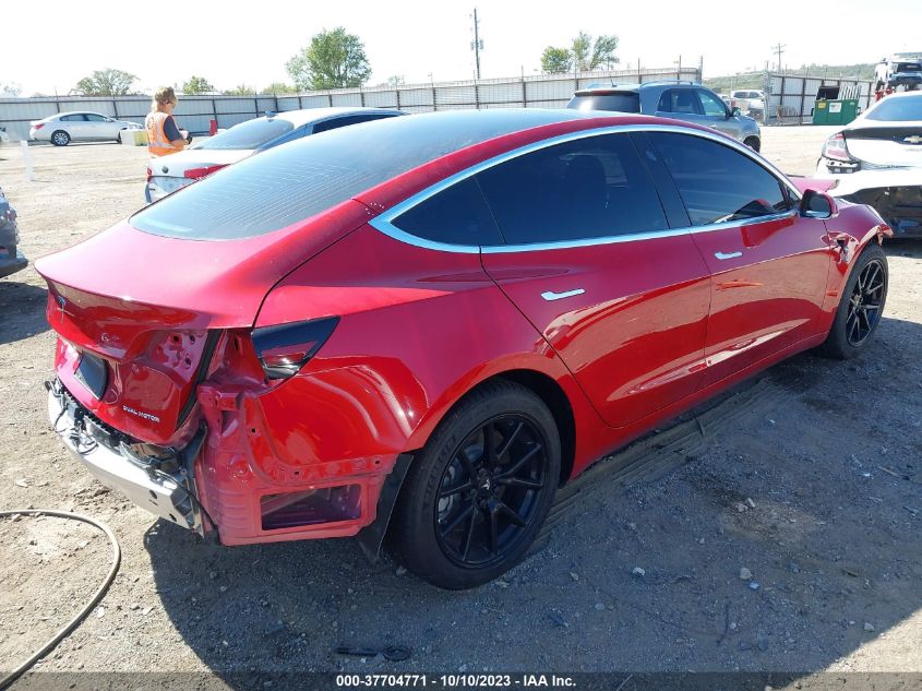 2020 TESLA MODEL 3 LONG RANGE - 5YJ3E1EB0LF635854