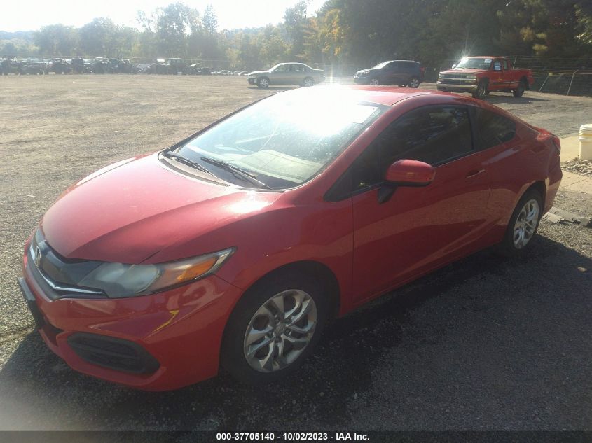 2014 HONDA CIVIC COUPE LX 2HGFG3B54EH523252