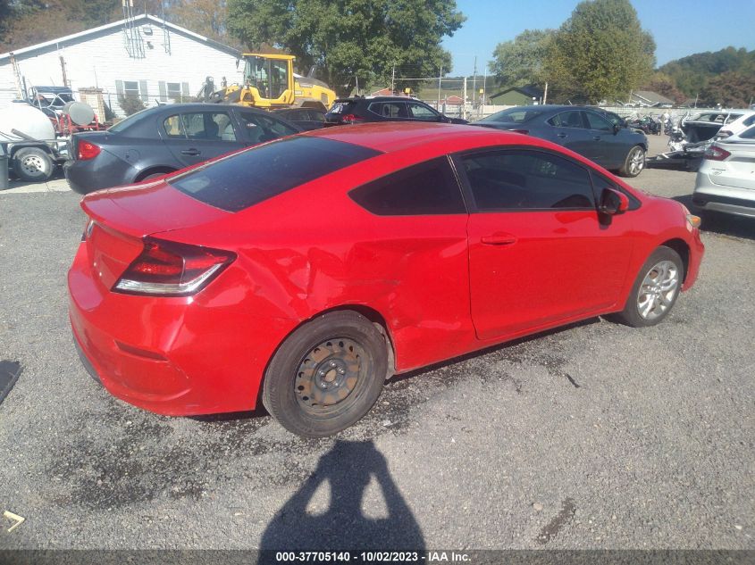 2014 HONDA CIVIC COUPE LX 2HGFG3B54EH523252