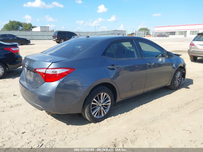 2014 TOYOTA COROLLA L/LE/S/S PLUS/LE PLUS - 5YFBURHE3EP047473