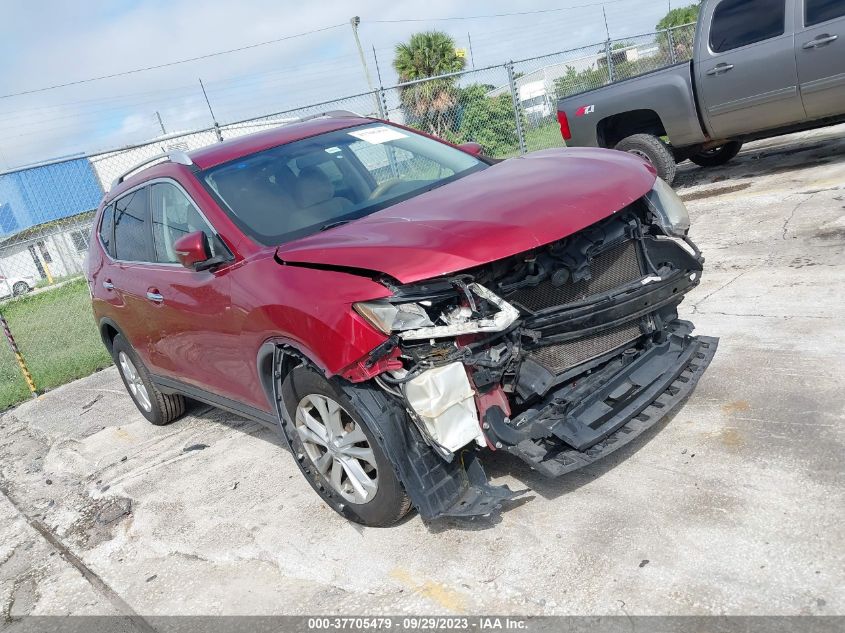 2015 NISSAN ROGUE SV - KNMAT2MT8FP557024