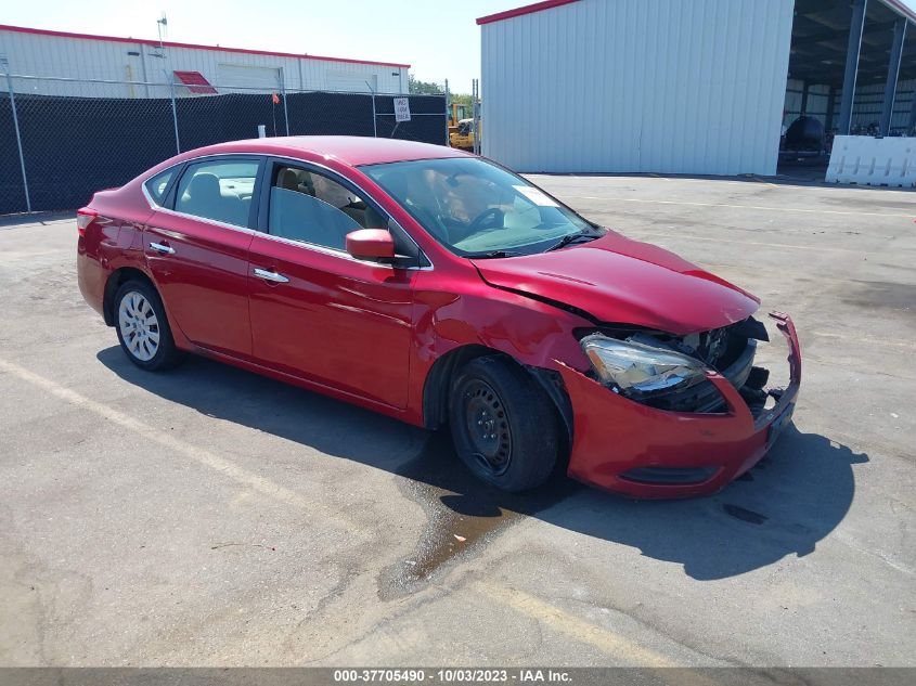 2013 NISSAN SENTRA SV - 3N1AB7AP9DL626791