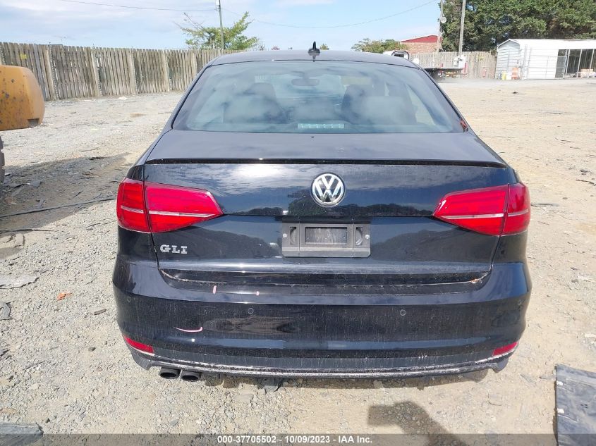 2017 VOLKSWAGEN JETTA GLI - 3VW5T7AJ6HM398091