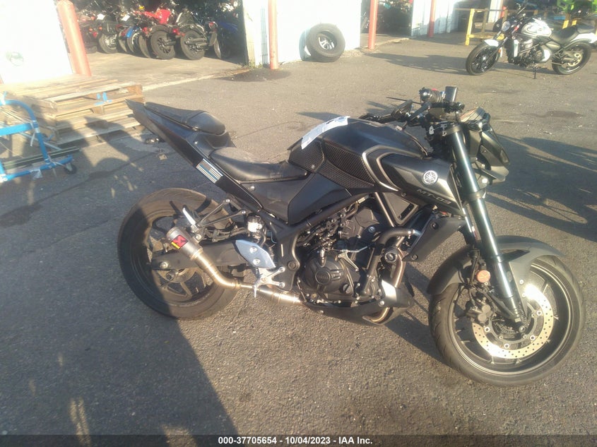 VIN MH3RH20YXMK004747 2021 YAMAHA MT-03