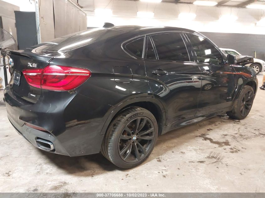 5UXKU2C56H0N84544 2017 BMW X6, photo no. 4