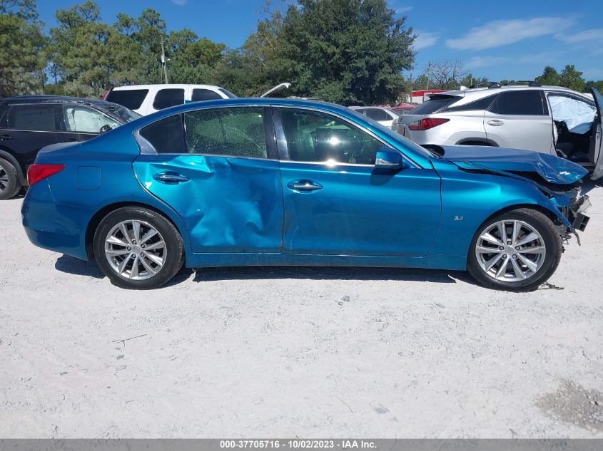 2015 INFINITI Q50 PREMIUM/SPORT - JN1BV7AR1FM409774