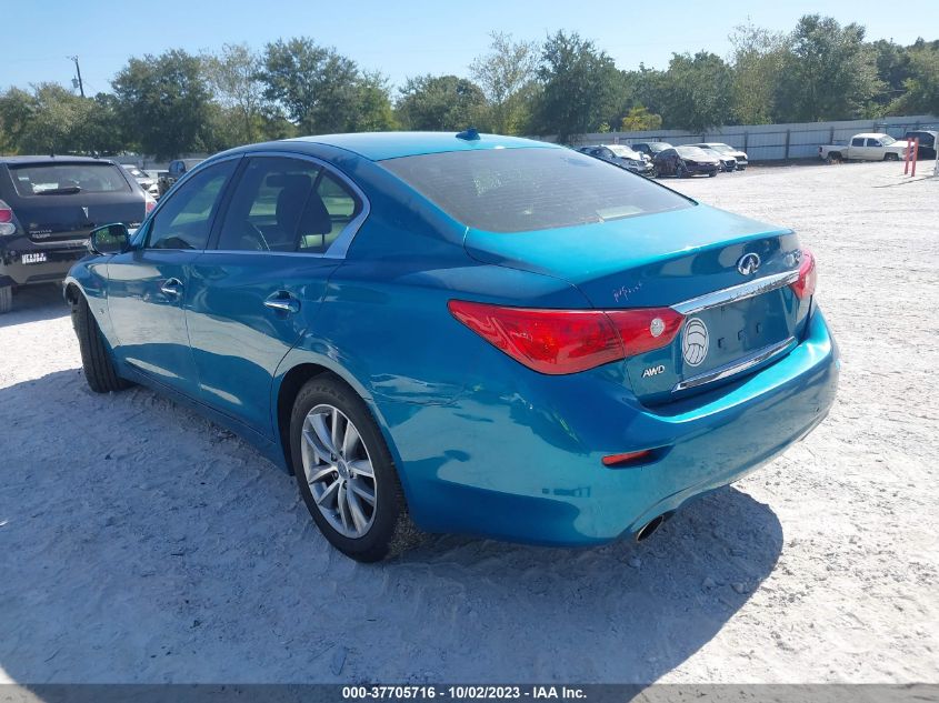 2015 INFINITI Q50 PREMIUM/SPORT - JN1BV7AR1FM409774