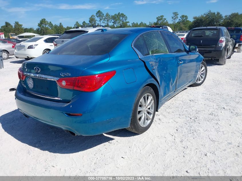 2015 INFINITI Q50 PREMIUM/SPORT - JN1BV7AR1FM409774