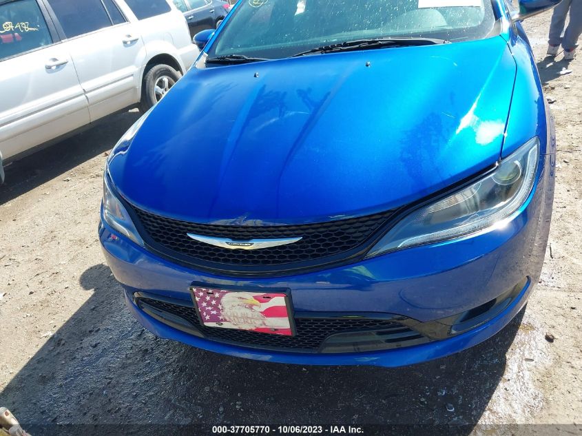 2016 CHRYSLER 200 S - 1C3CCCBB6GN138793