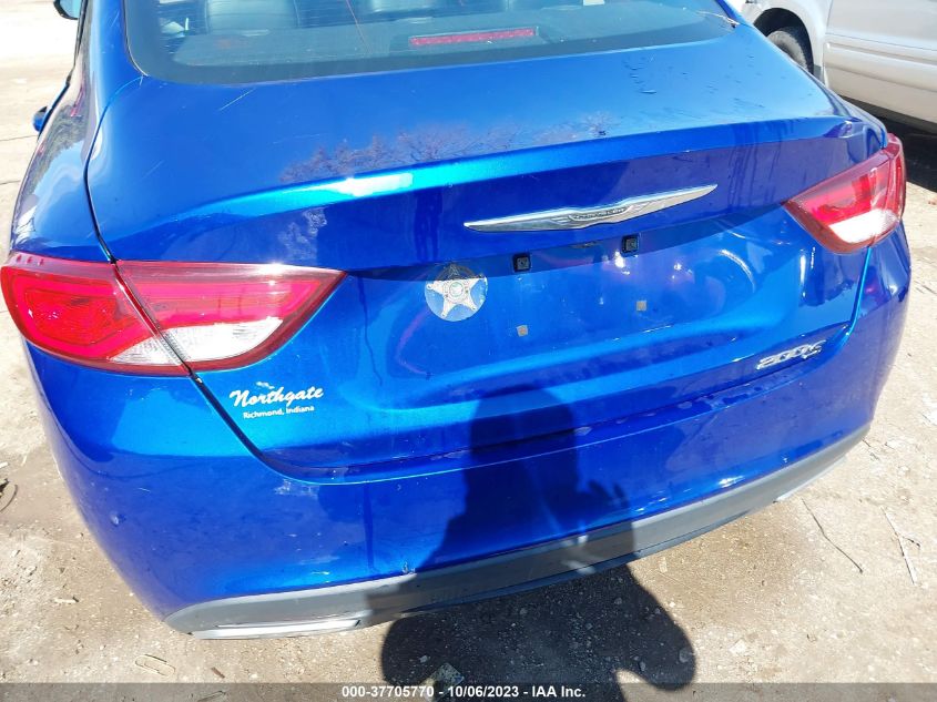 2016 CHRYSLER 200 S - 1C3CCCBB6GN138793