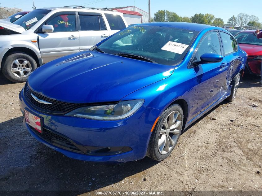 2016 CHRYSLER 200 S - 1C3CCCBB6GN138793