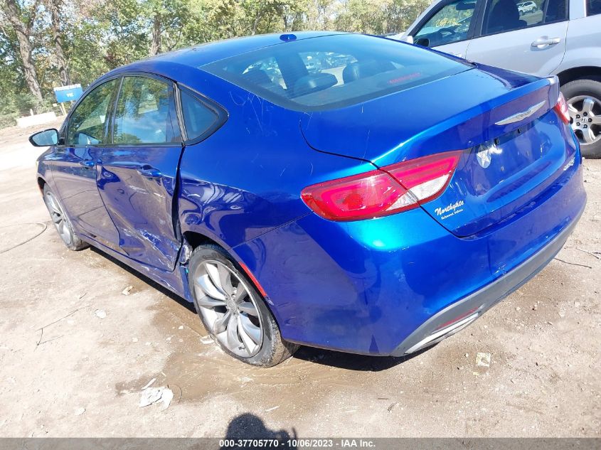 2016 CHRYSLER 200 S - 1C3CCCBB6GN138793