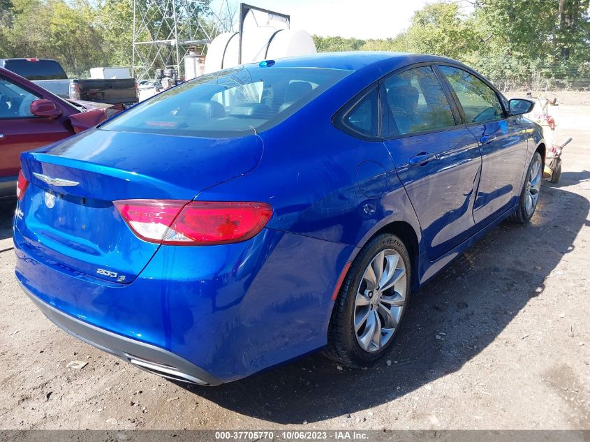 2016 CHRYSLER 200 S - 1C3CCCBB6GN138793
