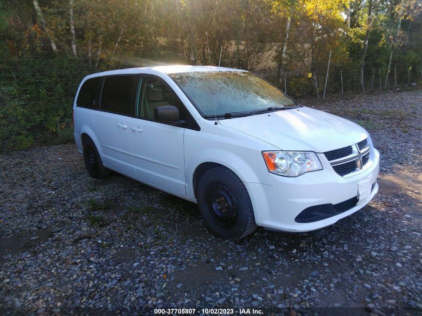 2016 DODGE GRAND CARAVAN SE - 2C4RDGBGXGR106289