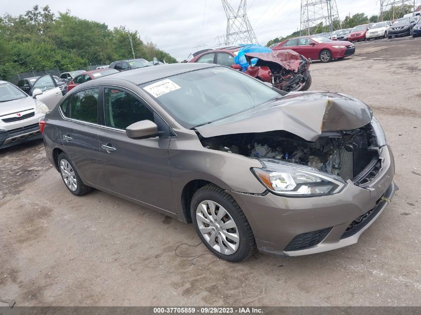 2016 NISSAN SENTRA SR/SL/S/SV/FE+ S - 3N1AB7APXGL661229