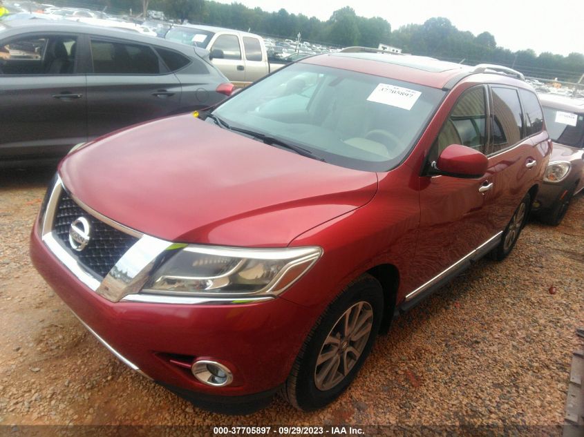 2013 NISSAN PATHFINDER SL - 5N1AR2MMXDC688656