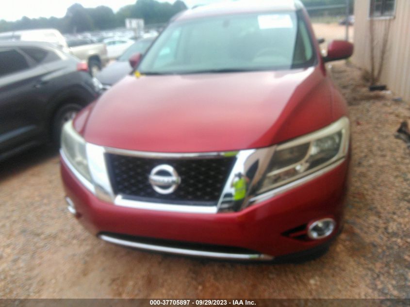 2013 NISSAN PATHFINDER SL - 5N1AR2MMXDC688656