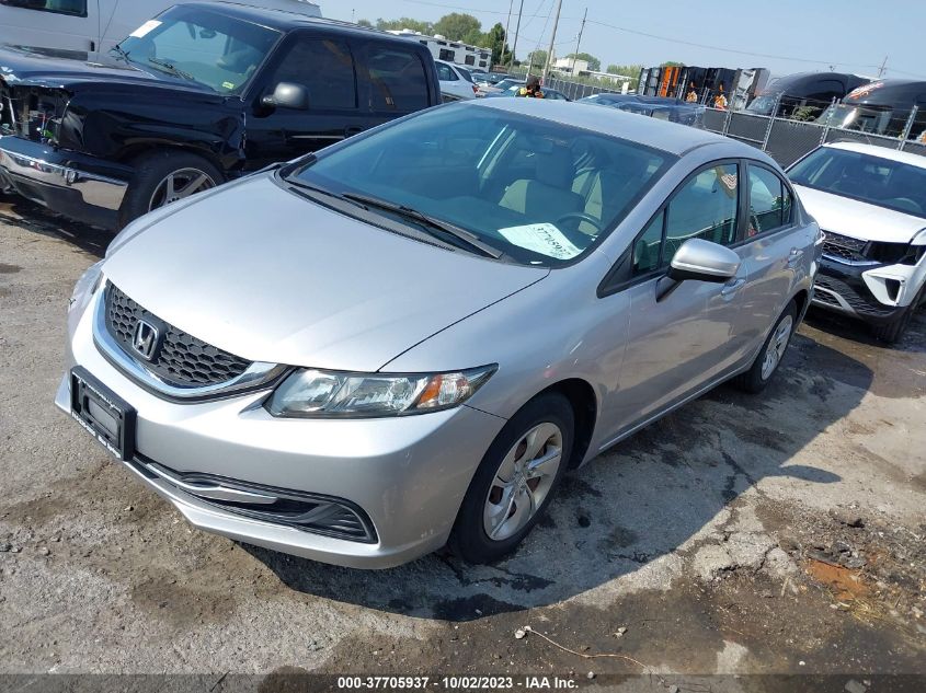 2014 HONDA CIVIC SEDAN LX - 19XFB2F55EE038681
