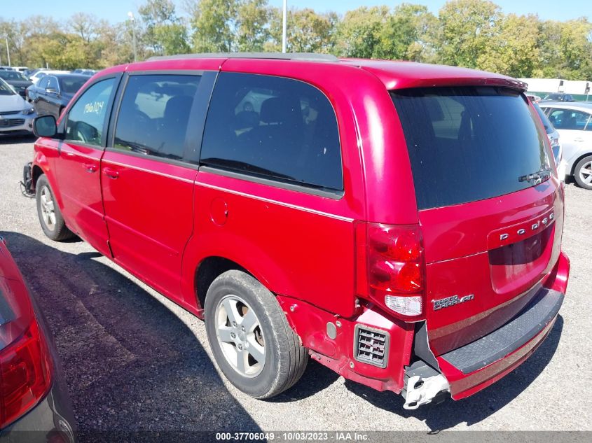 2013 DODGE GRAND CARAVAN SXT - 2C4RDGCG0DR626043